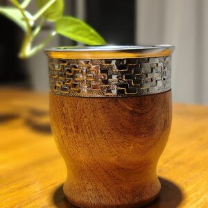Mate hornero liso acero algarrobo pampa